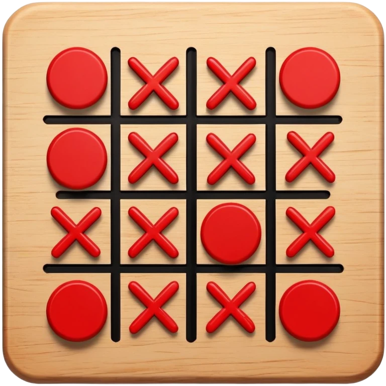 tic tac toe emoji