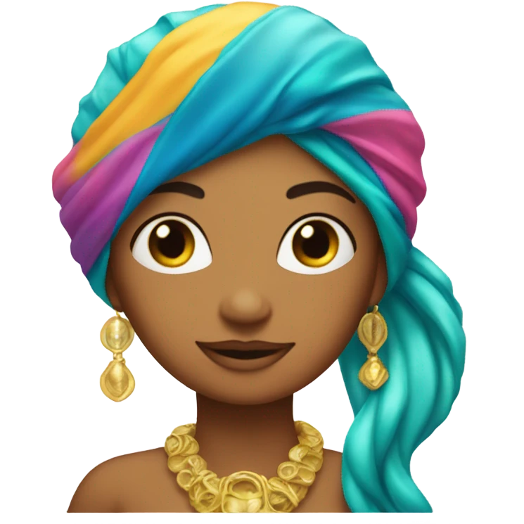 Sirena con turbante emoji