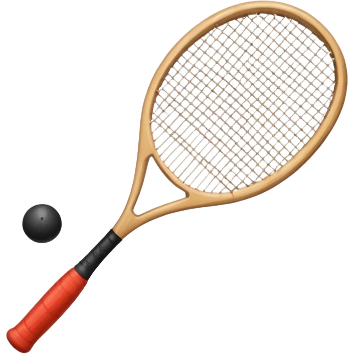 Racket and ball emoji