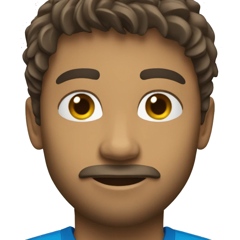 Un joueur de foot qui tire emoji