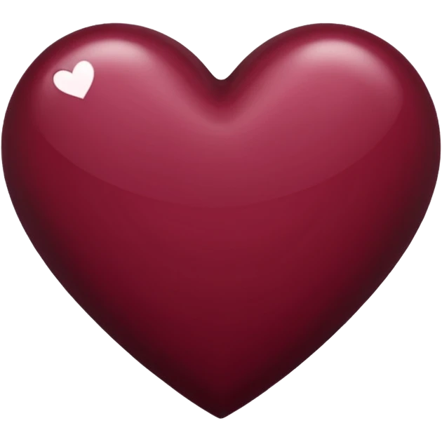 Love burgandy emoji
