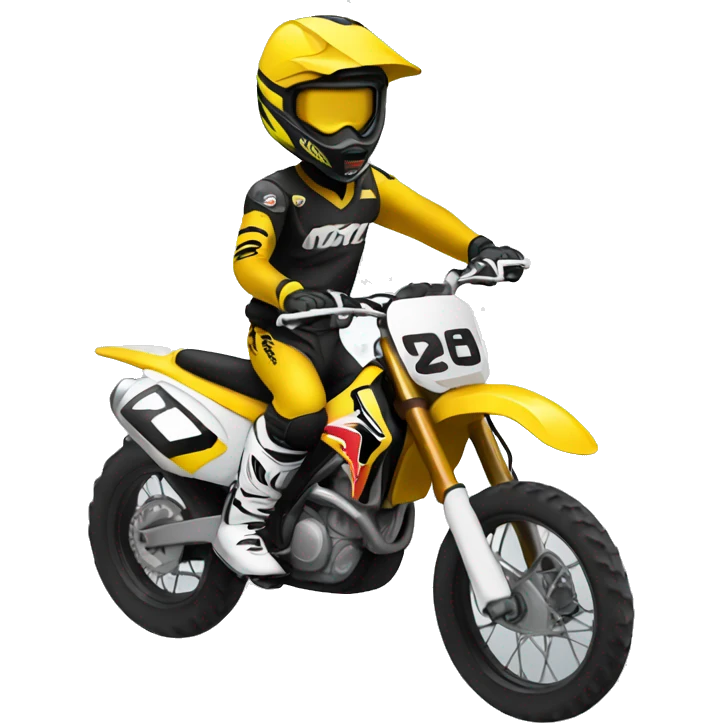 Motocross emoji