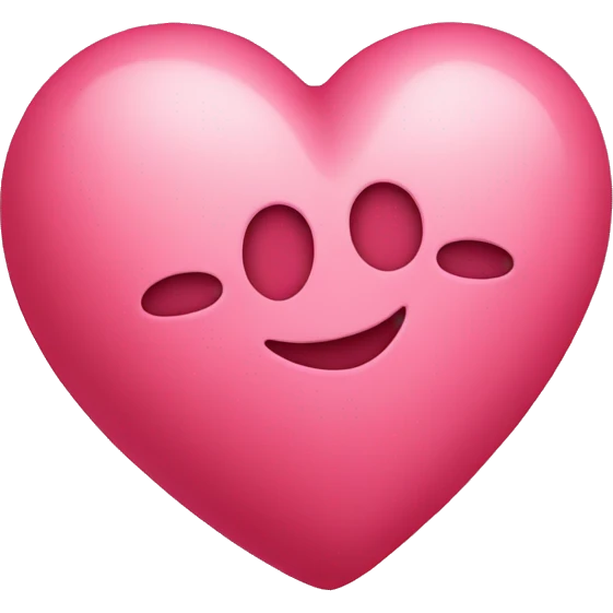 Heart with the letter J inside emoji