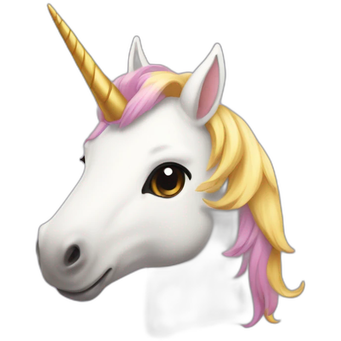 licorne choquée emoji
