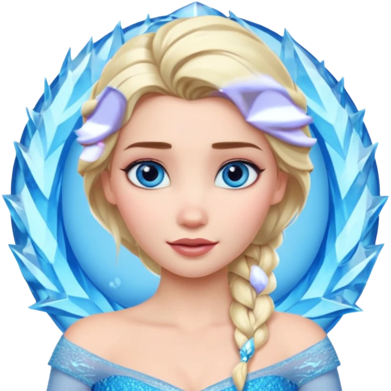 elsa frozen emoji