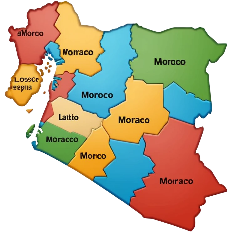 Morocco map emoji