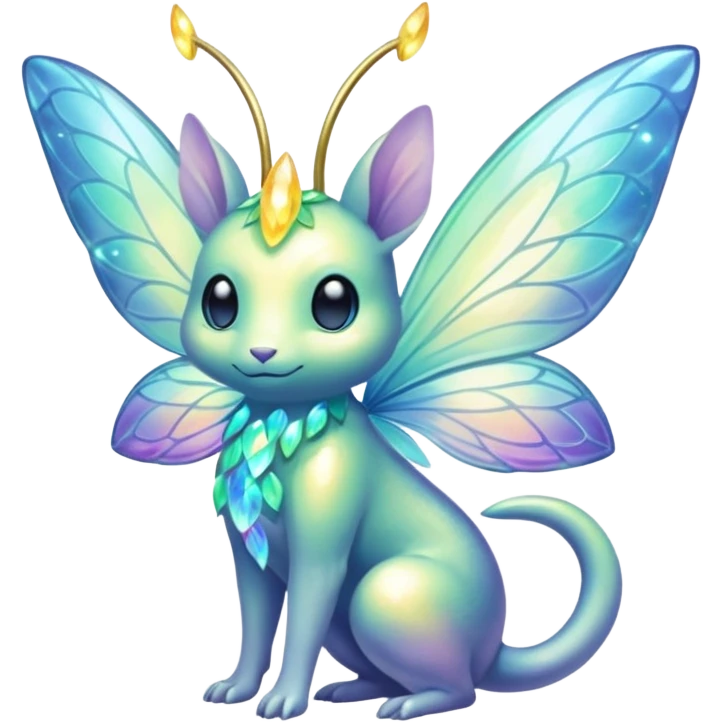 Light-type Fairy-type Fakémon-animal-creature emoji