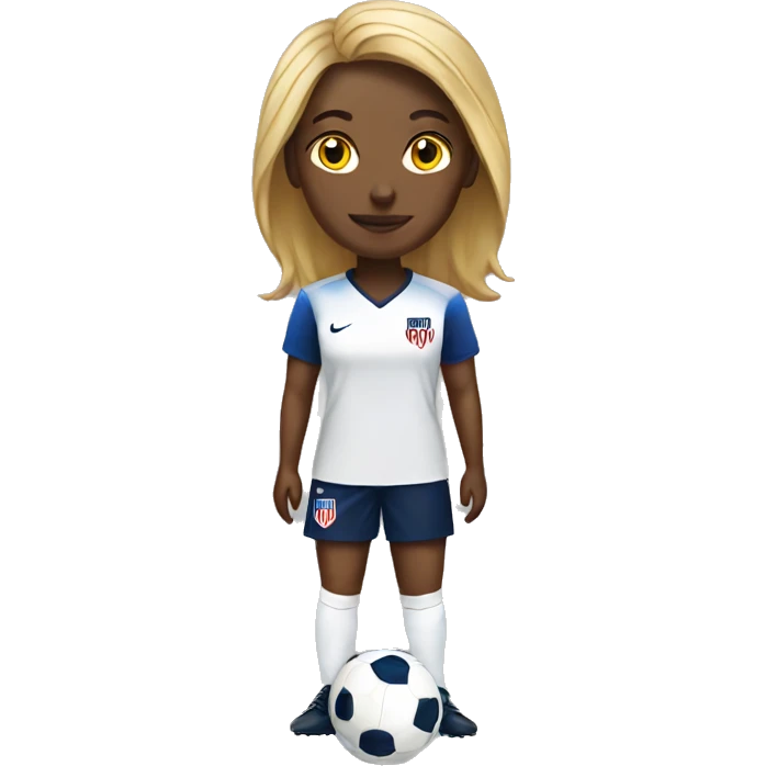 USA woman soccer emoji