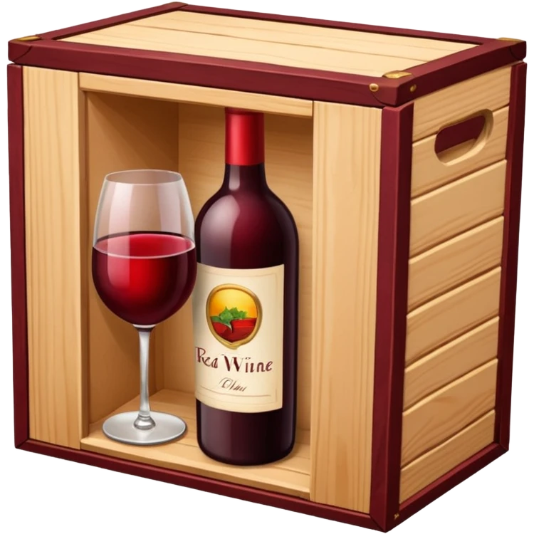 wine box with a glass emoji