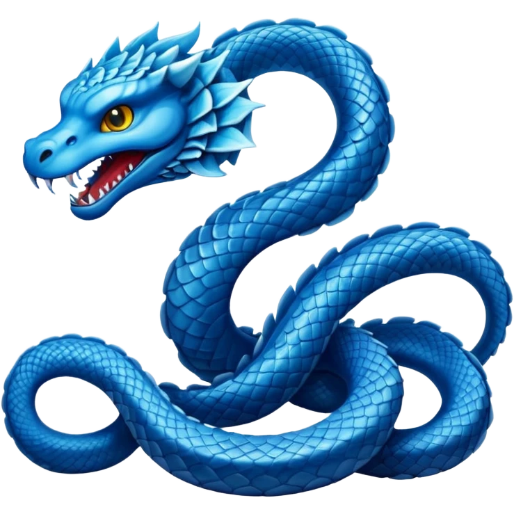 Blue Hydra emoji