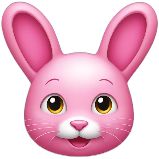 pink rabbit emoji