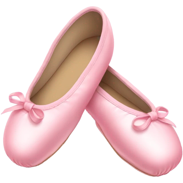Pink ballet shoes emoji