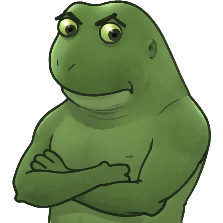 Angry guy crossing arms  emoji