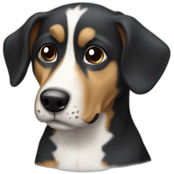 Chien qui parle emoji