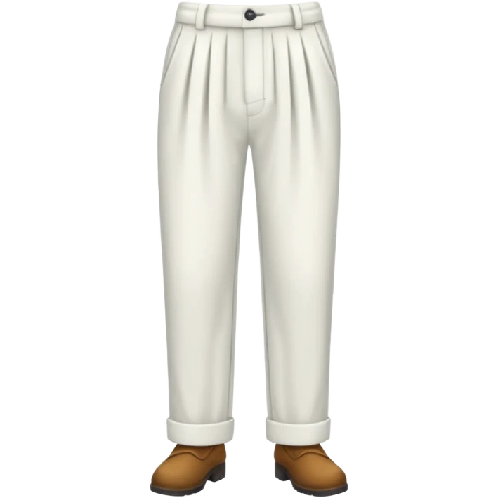 pantalones: blancos emoji