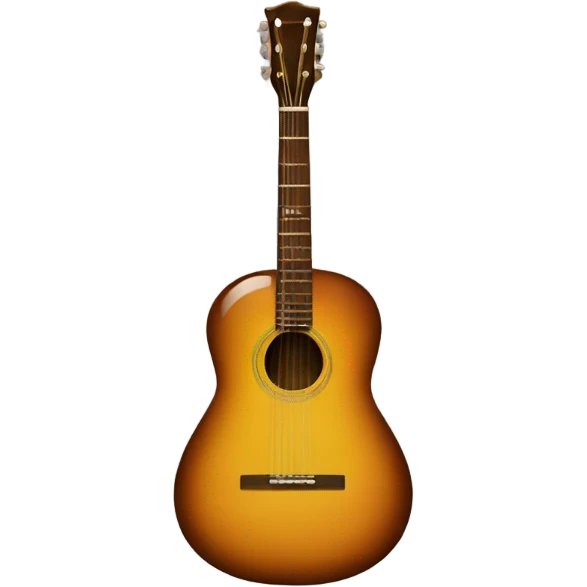 Classic guitar emoji