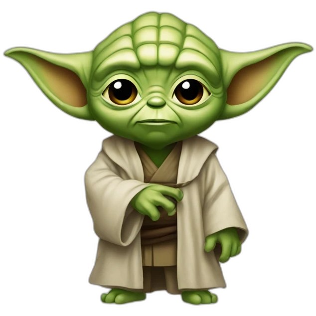 Yoda trisomique emoji