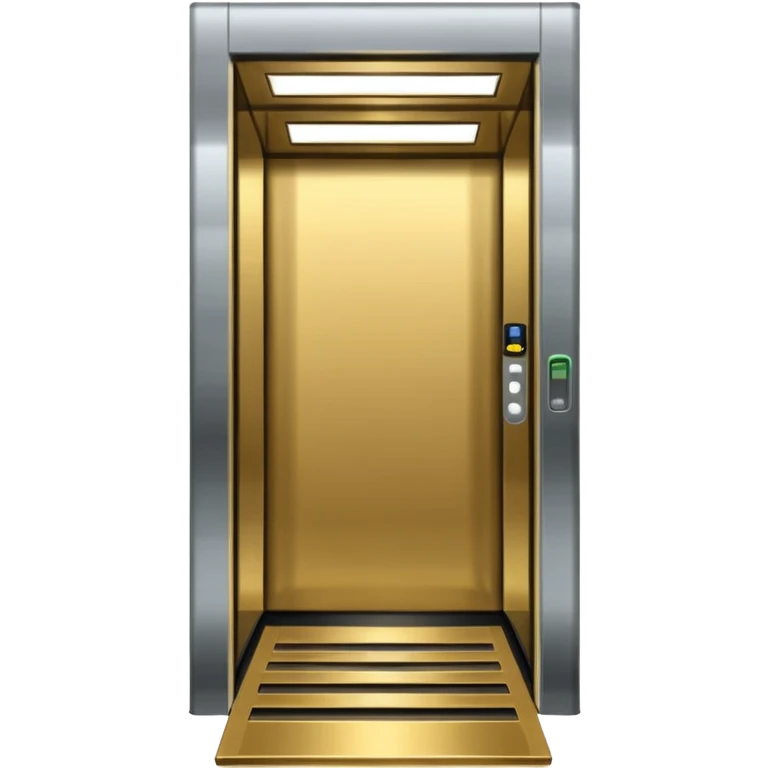 elevator emoji, simple, clear emoji