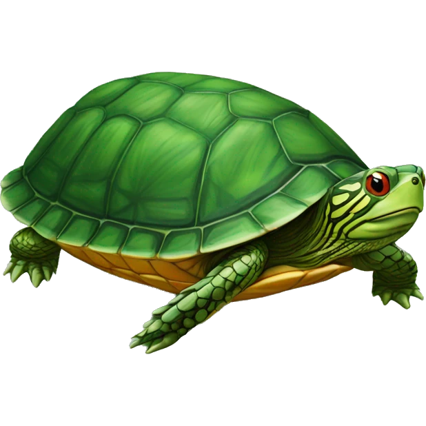 Red-Eared Slider turtle terrapin emoji