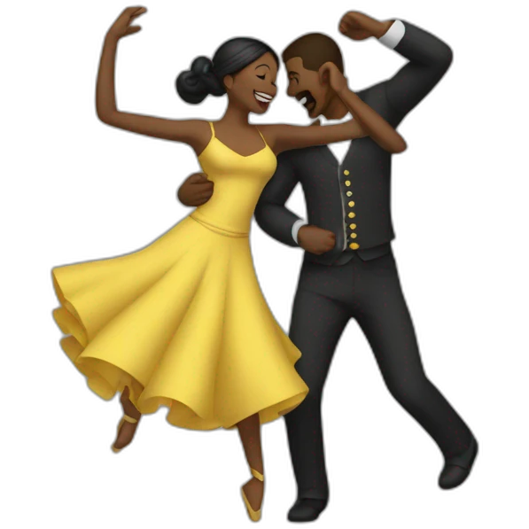 Pareja bailando  emoji
