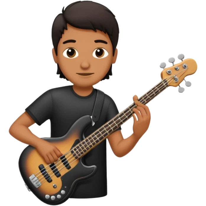 bass player emoji