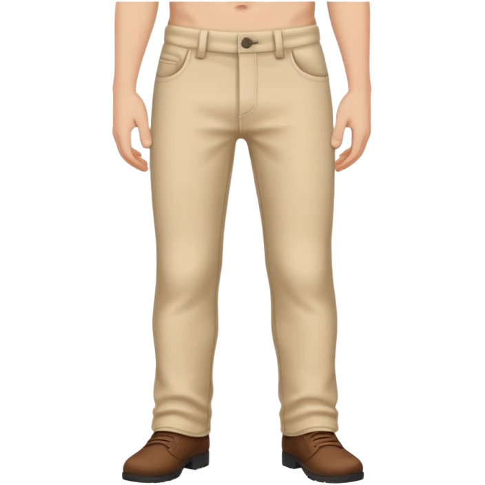 Undressing pants emoji