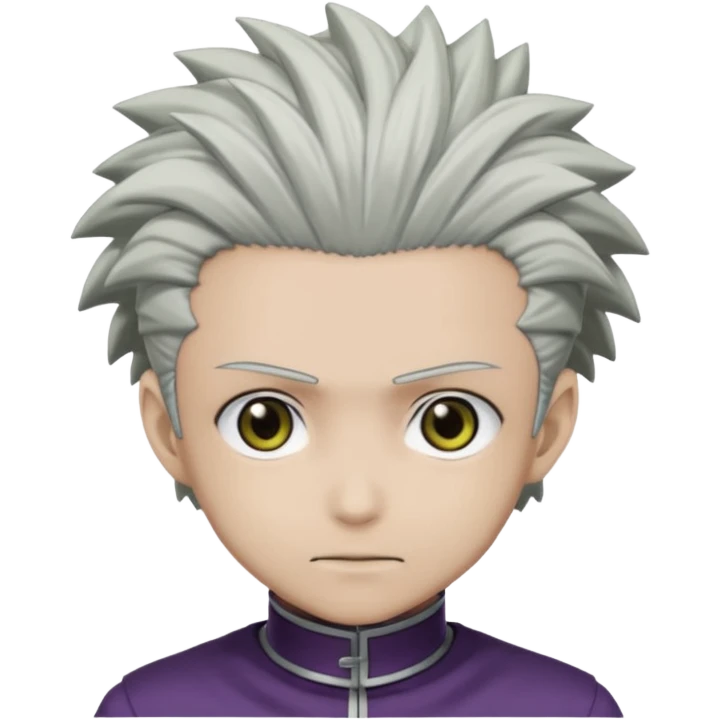 a front view shot of meruem from hunter x hunter emoji