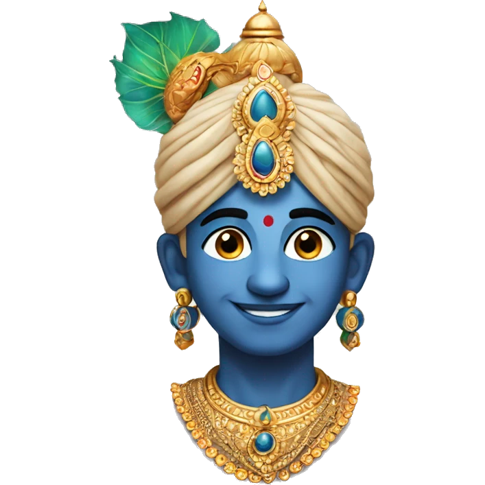 krishna bhagwan  emoji