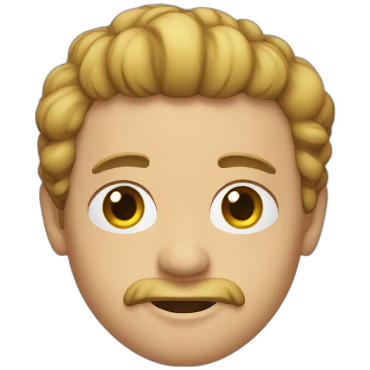 Henry the 8th round face emoji