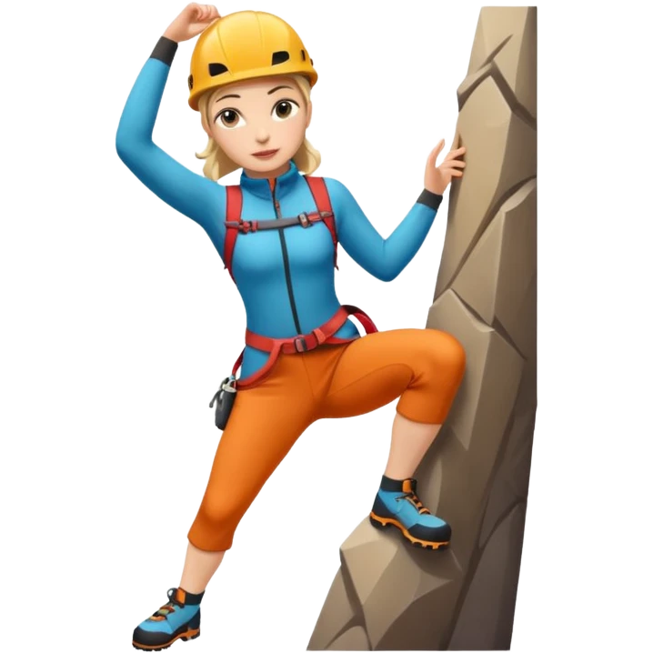 glamorous climber emoji