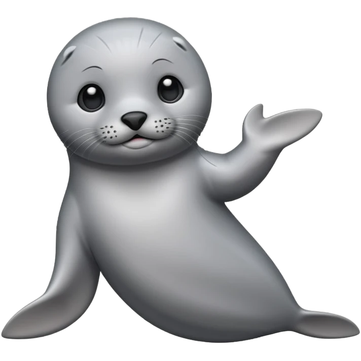 seal in flipper pose emoji