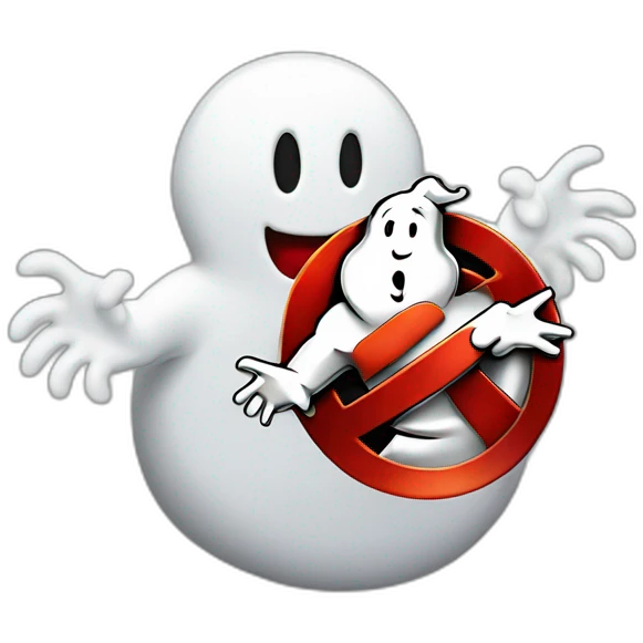 Ghostbuster logo emoji