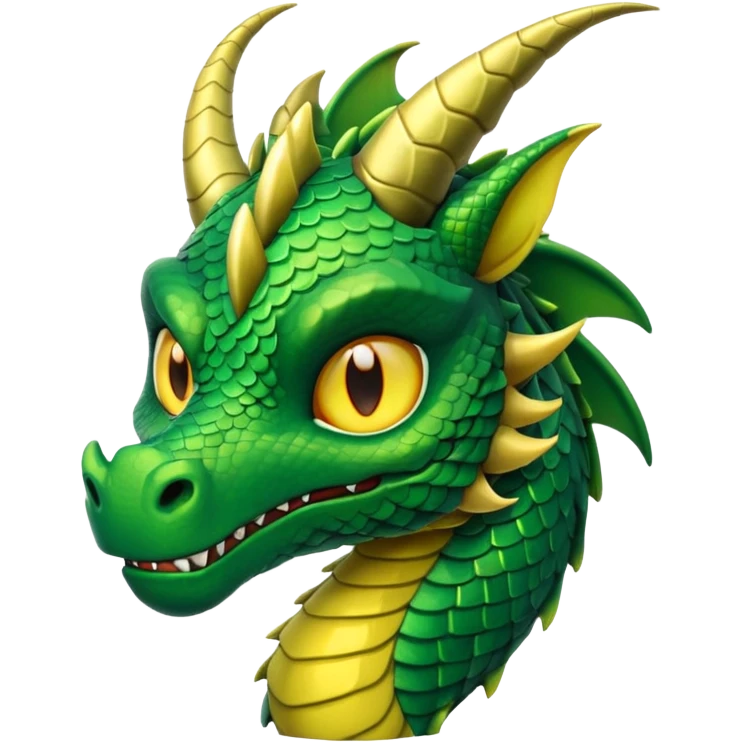 simple western dragon, suitable for Discord emoji style emoji