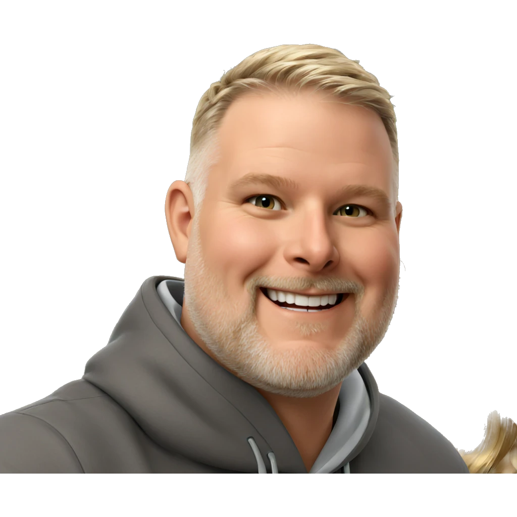 smiling blonde male portrait emoji