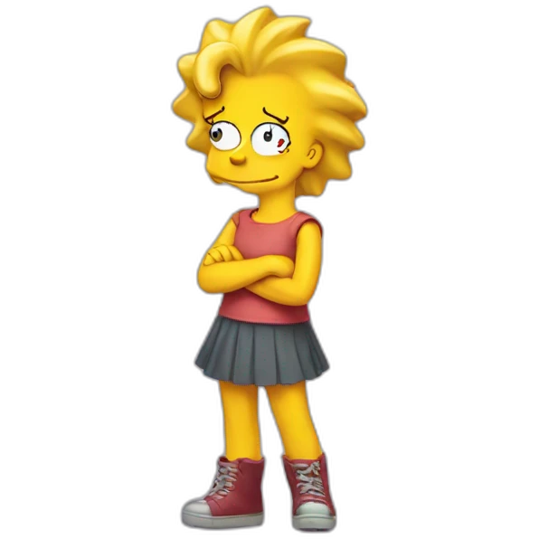 Lisa Simpson emoji