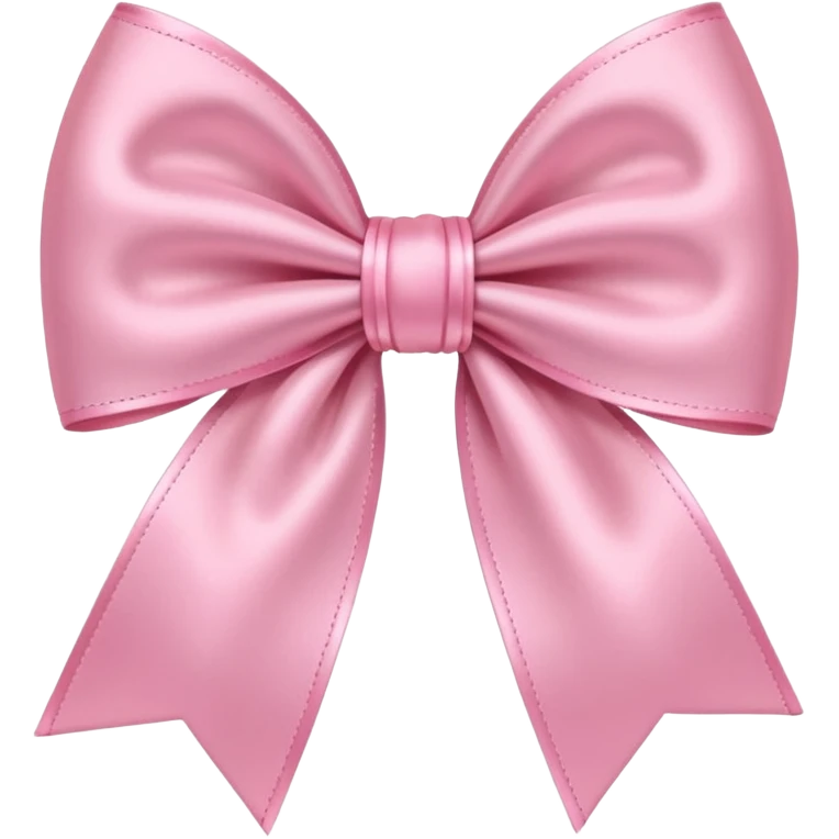 Laço rosa coquete emoji