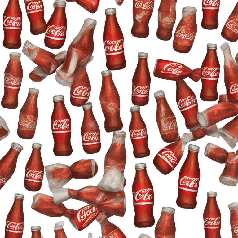 coke with bow  emoji