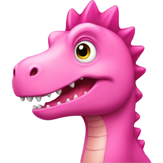 pink dino emoji
