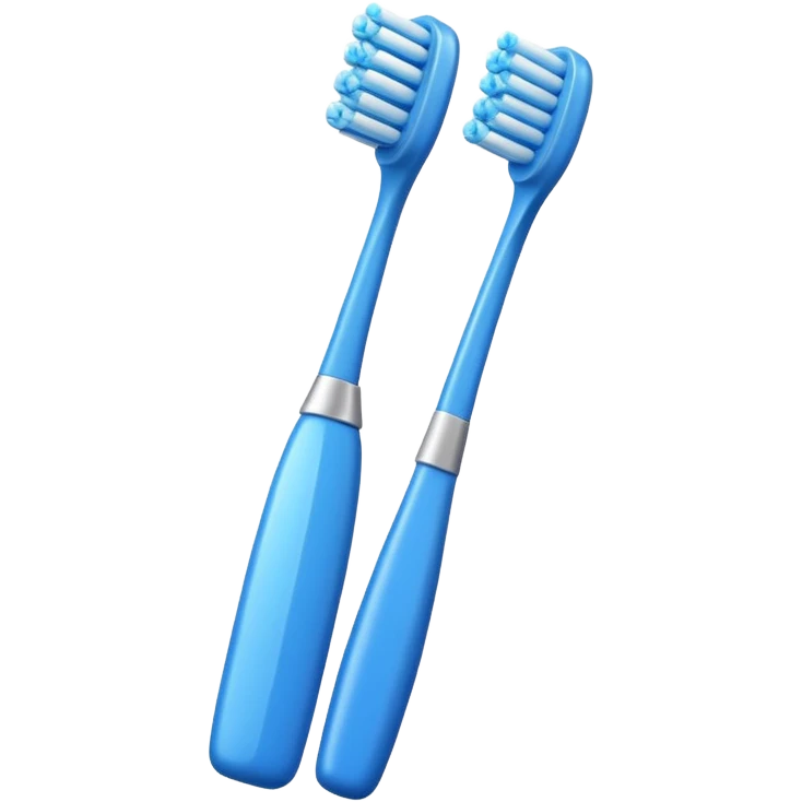 blue Toothbrush emoji