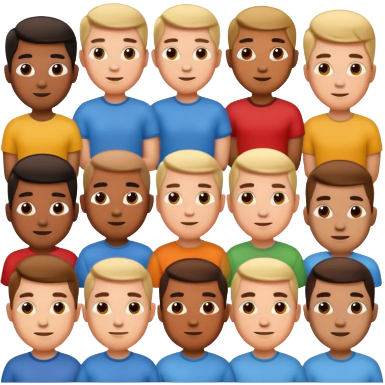 Catoon men emoji