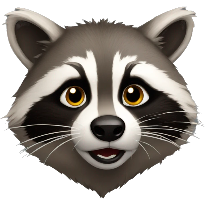 Racoon emoji