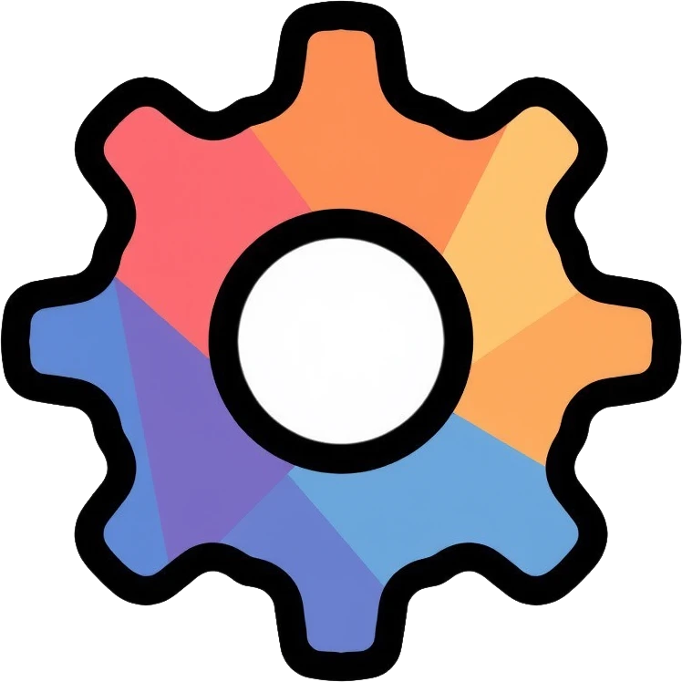settings gear for web application emoji