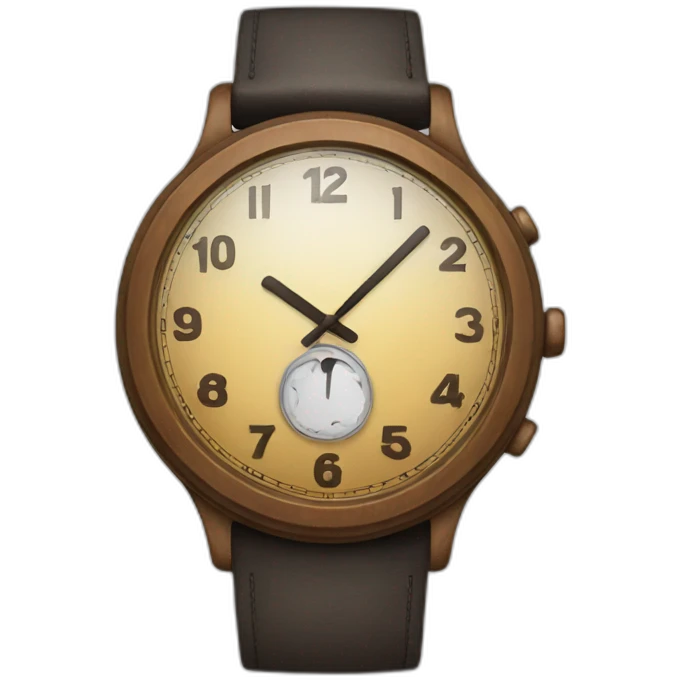 reloj emoji