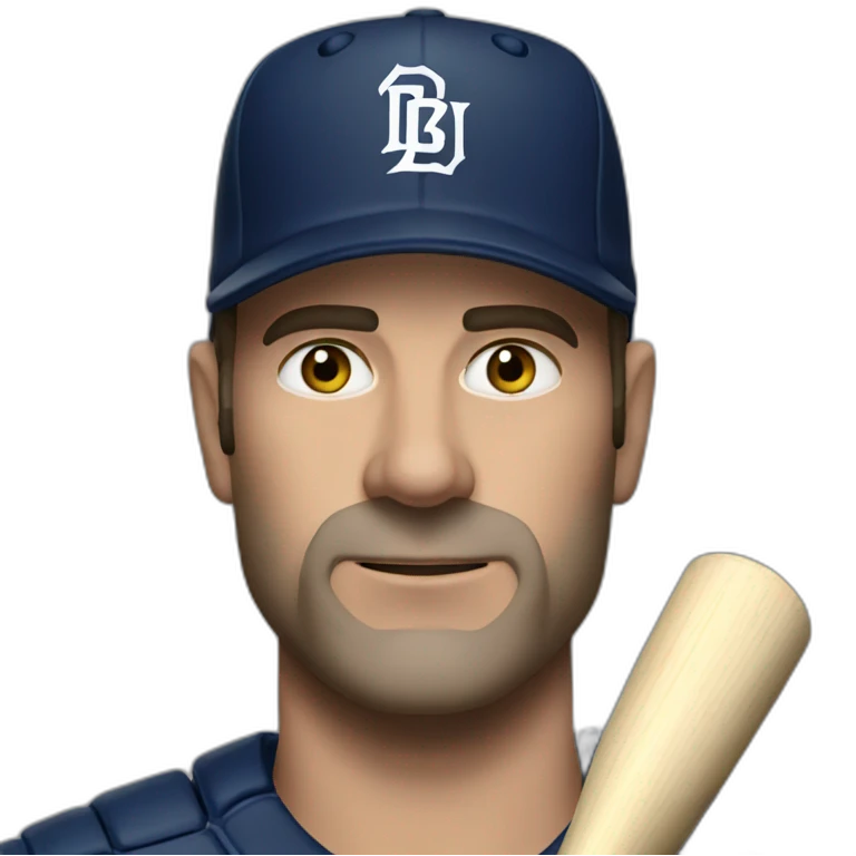 Glen maxwell with bat emoji