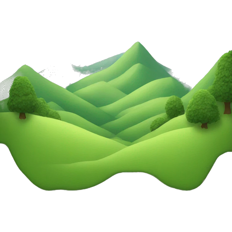 hills emoji