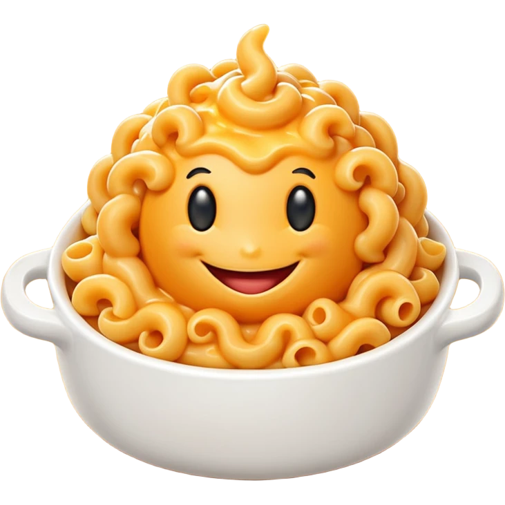 Mac and cheese creature  emoji