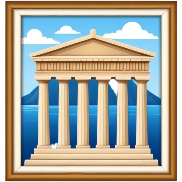 ancient Greece building emoji