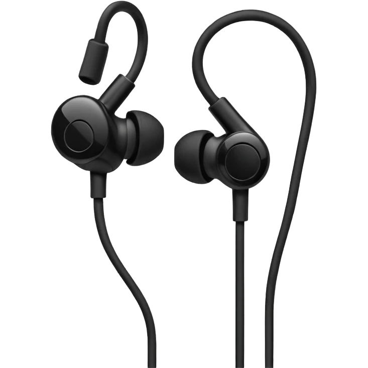 old wired earphones emoji