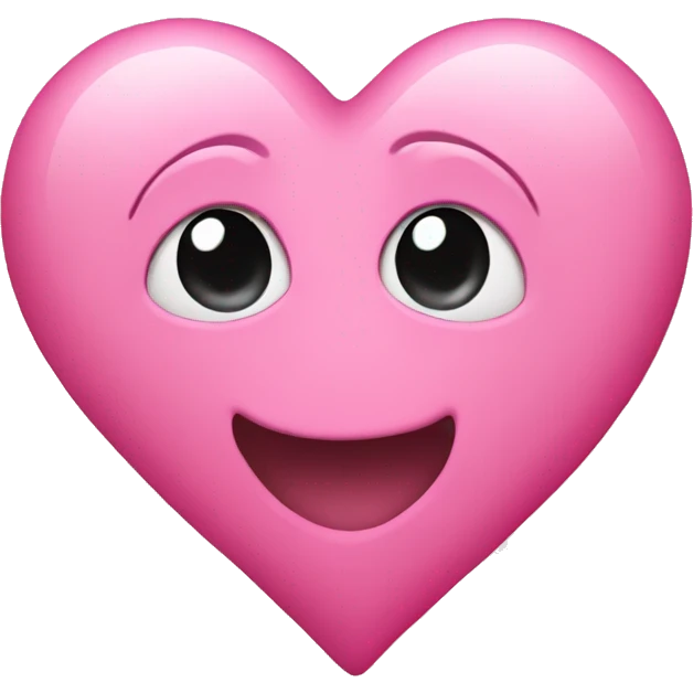Pink heart emoji