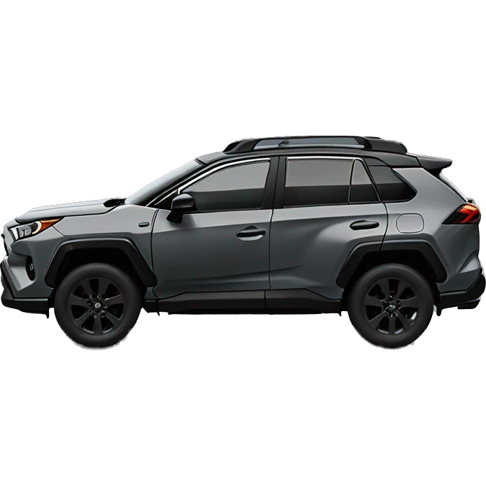2024 Dark gray Toyota rav4 emoji